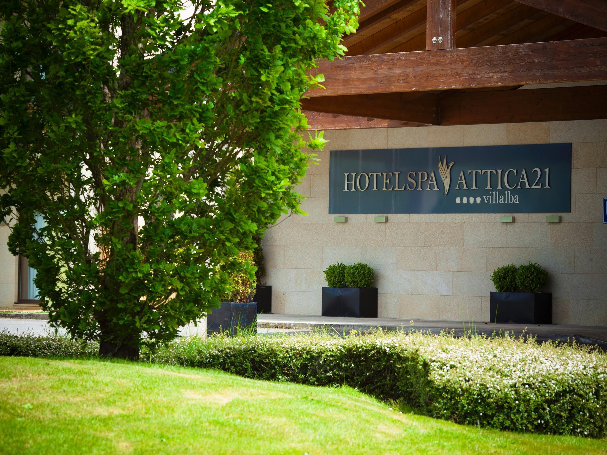 ויאלבה Hotel Spa Attica21 Villalba מראה חיצוני תמונה